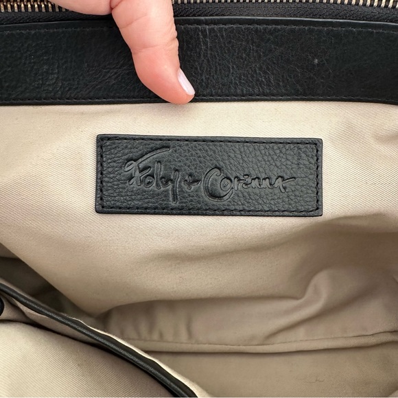 Foley + Corinna Large Black Leather Bag - Picture 4 of 15